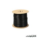 کابل فیبر نوری شهید قندی 24 کور خاکی SM OBFC