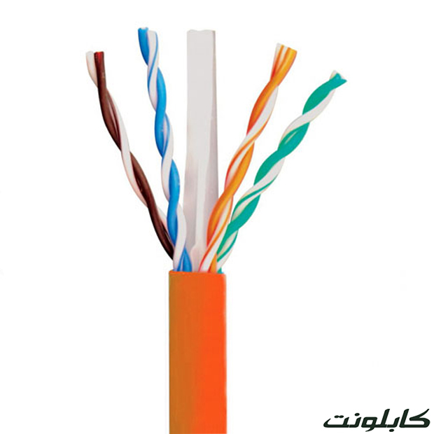 کابل شبکه نگزنس CAT6 UTP با روکش PVC کابل شبکه نگزنس CAT6 UTP با روکش PVC